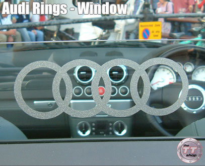 101235 - Audi Rings - Window