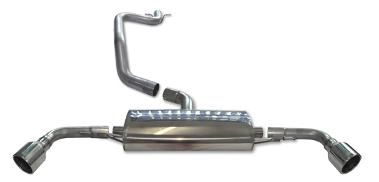 101711 - Milltek TT 2WD MK2 Dual Exit (CAT back)