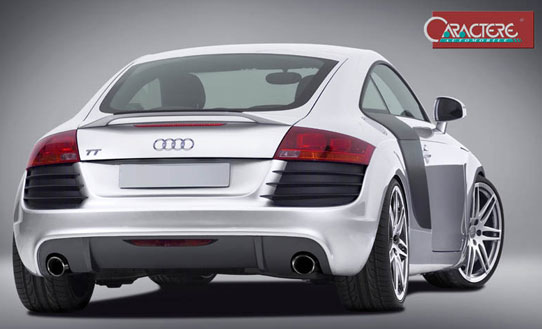202207 - Caractere - Mk2 Rear Bumper with parking sensors with exhaust L & R for 2.0T & 3.2 V6