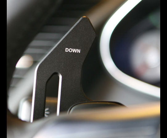 202613 - TID Black Aluminium  Paddle Shifters