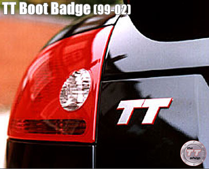 501077 - TT Boot Badge (02-on)