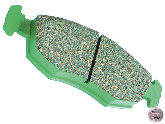 600501 - EBC Green Stuff Pads Front - TT 180