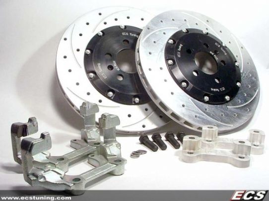 600522 - ECS Stage 1 - 332x26mm - 13.1" OEM Caliper Big Brake Kit