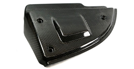 600557 - ECS Carbon Fiber Engine Compartment Cover Left Side