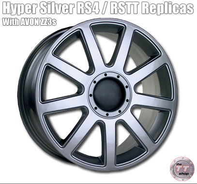 701409 - 18" Replica RS4/RSTT Alloys - With Avon/Falken Tyres (
