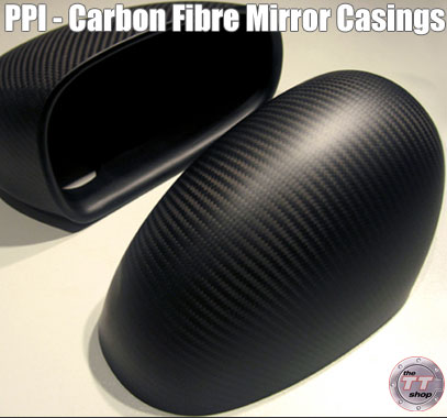 701481 - PPI - Matt Carbon Fibre Mirror Casings 701481 - PPI - Matt Carbon Fibre Mirror Casings