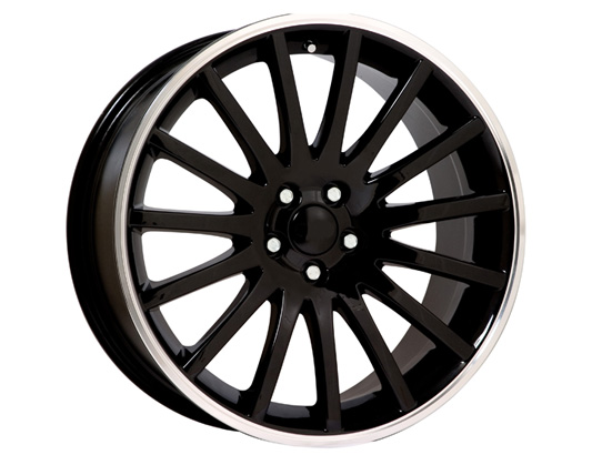 701483 - 18" Black Replica Quattro Sport Alloys - Wheels Only (set of 4)