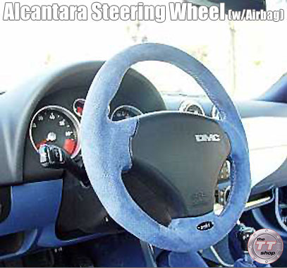 701696 - DMC - Alcantara Steering Wheel with Airbag 701696 - DMC - Alcantara Steering Wheel with Airbag