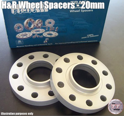 702608 - H&R Wheel Spacers - 20mm (2 x 10mm) 702608 - H&R Wheel Spacers - 20mm (2 x 10mm)
