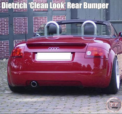 710563 - Dietrich Clean Look Rear Bumper