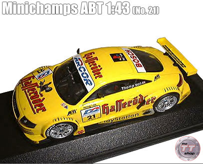 801603 - Minichamps ABT 1:43 No.21