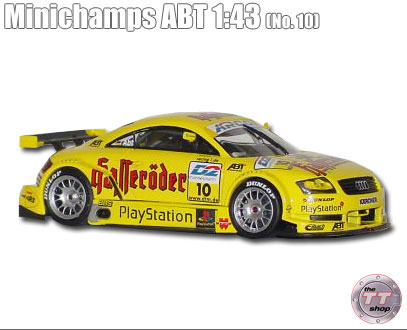 801604 - Minichamps ABT 1:43 No.10