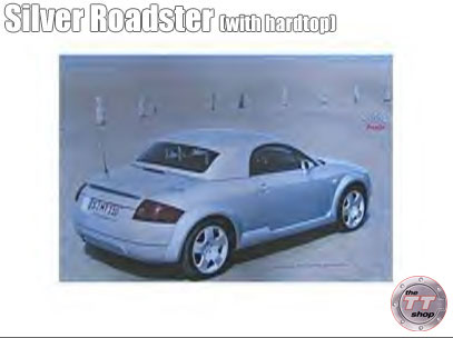 901168 - Silver Roadster (With Hardtop)