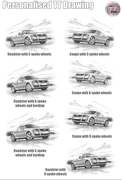 901172 - Personalised TT Drawing
