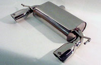 101705 - APR TT Quattro Stainless Steel Cat-Back Exhaust