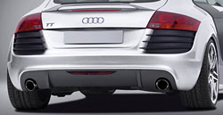202207 - Caractere - Mk2 Rear Bumper with parking sensors with exhaust L & R for 2.0T & 3.2 V6
