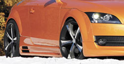 202557 -  Rieger - Mk2 Side Skirt Right with Duct & Cut - 55154