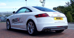 611006 - Milltek Audi TTS MK2 Quattro Non-Resonated Cat-Back