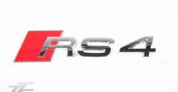 711523 - Genuine "RS4" Rear Badge
