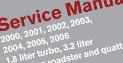 901175 - Audi TT Repair Manual