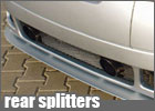 rear splitters