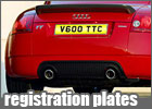 registration plates